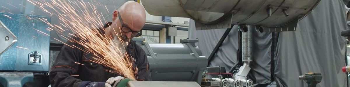 The production process of a KOKS USA DOT vacuum truck